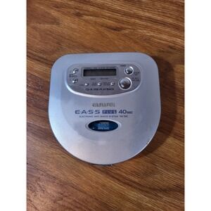 Aiwa Portable EASS Plus 40 sec CD-R/RW Playback XP-V516C Personal CD Player
